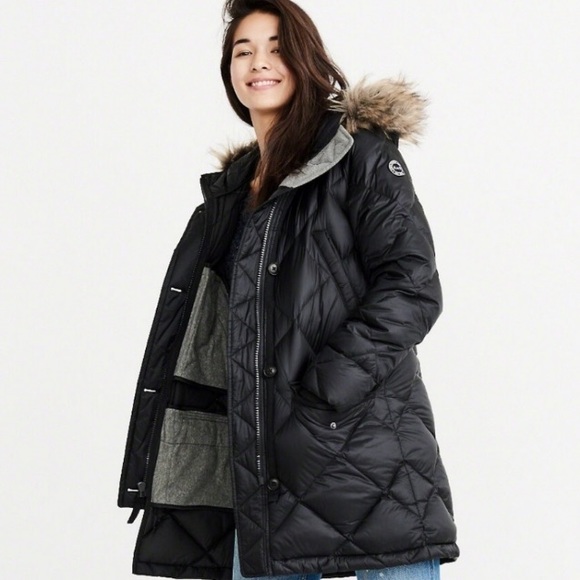 Abercrombie & Fitch Jackets & Blazers - Abercrombie & Fitch Down Filled Parka